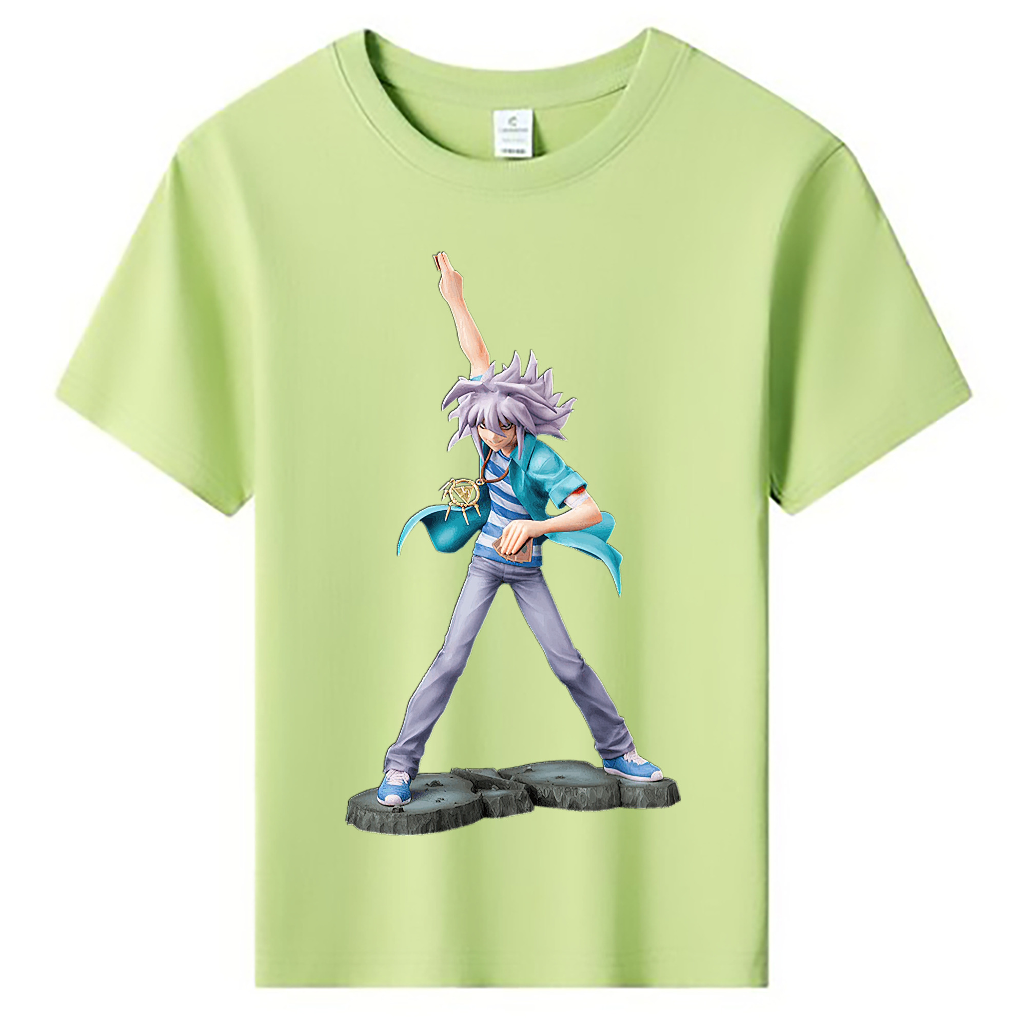 （画像用） 遊☆戯☆王 Yu-Gi-Oh! 綿100％キッズTシャツ（フロントプリント）